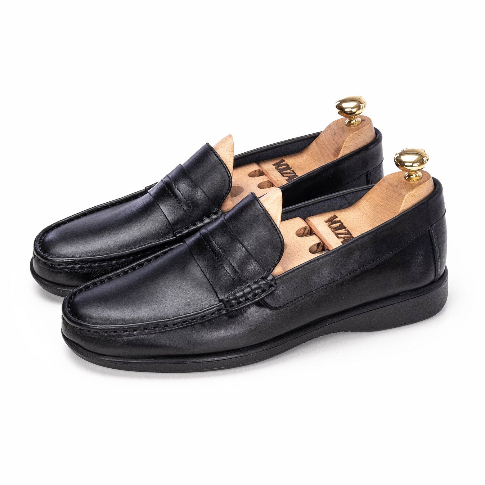 Volzak 5212 Chaussure en cuir noir