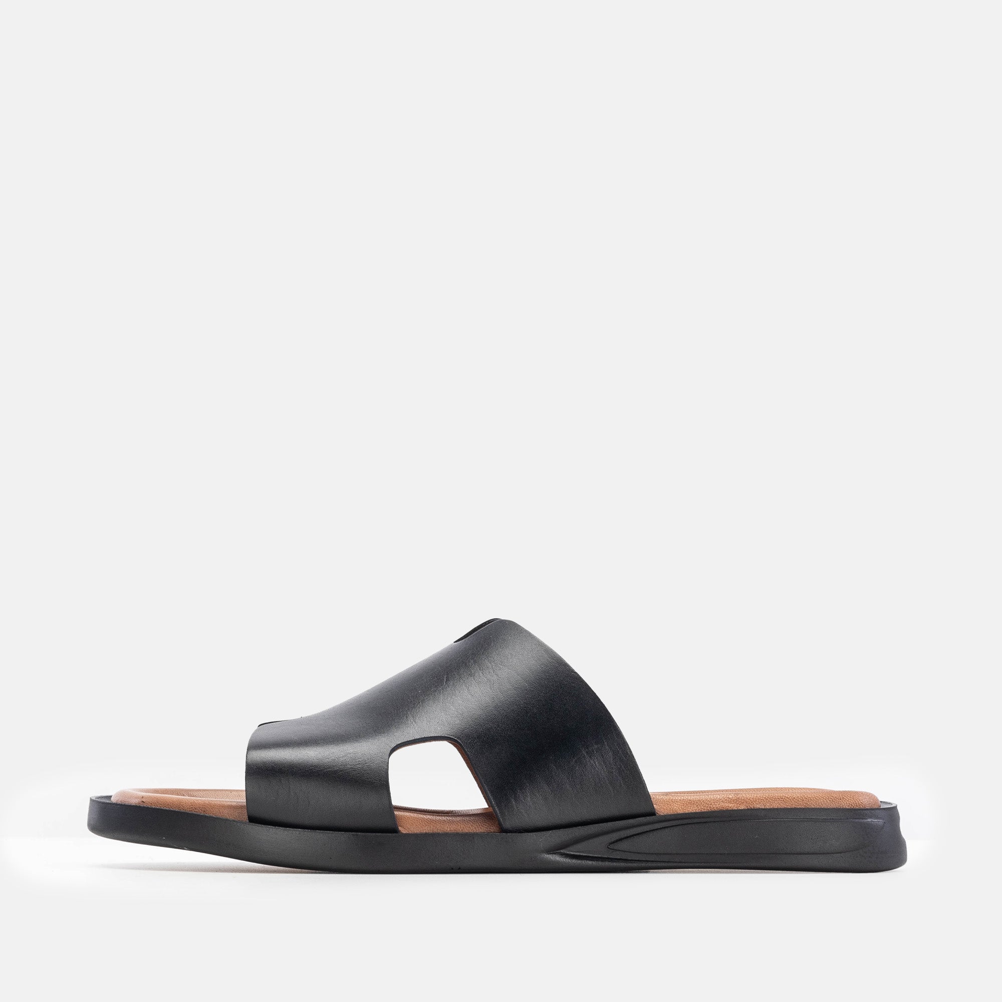 5130 S Sandale en cuir Noir