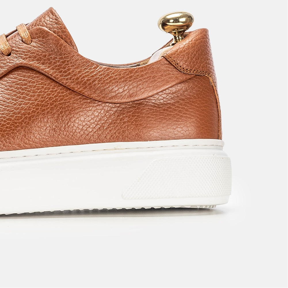 Volzak 400 Basket en cuir Camel
