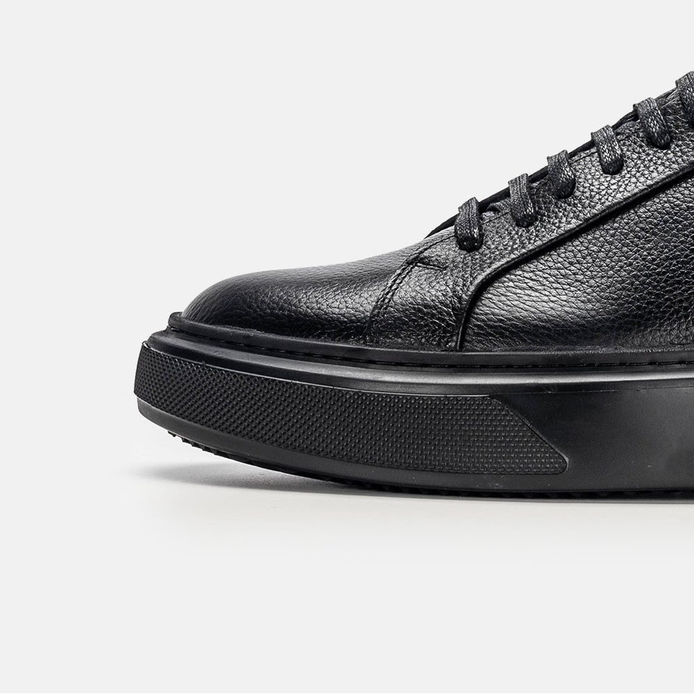 Volzak 400 S Basket en cuir Noir