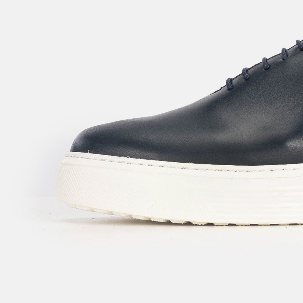 Volzak 5233 Basket en cuir bleu