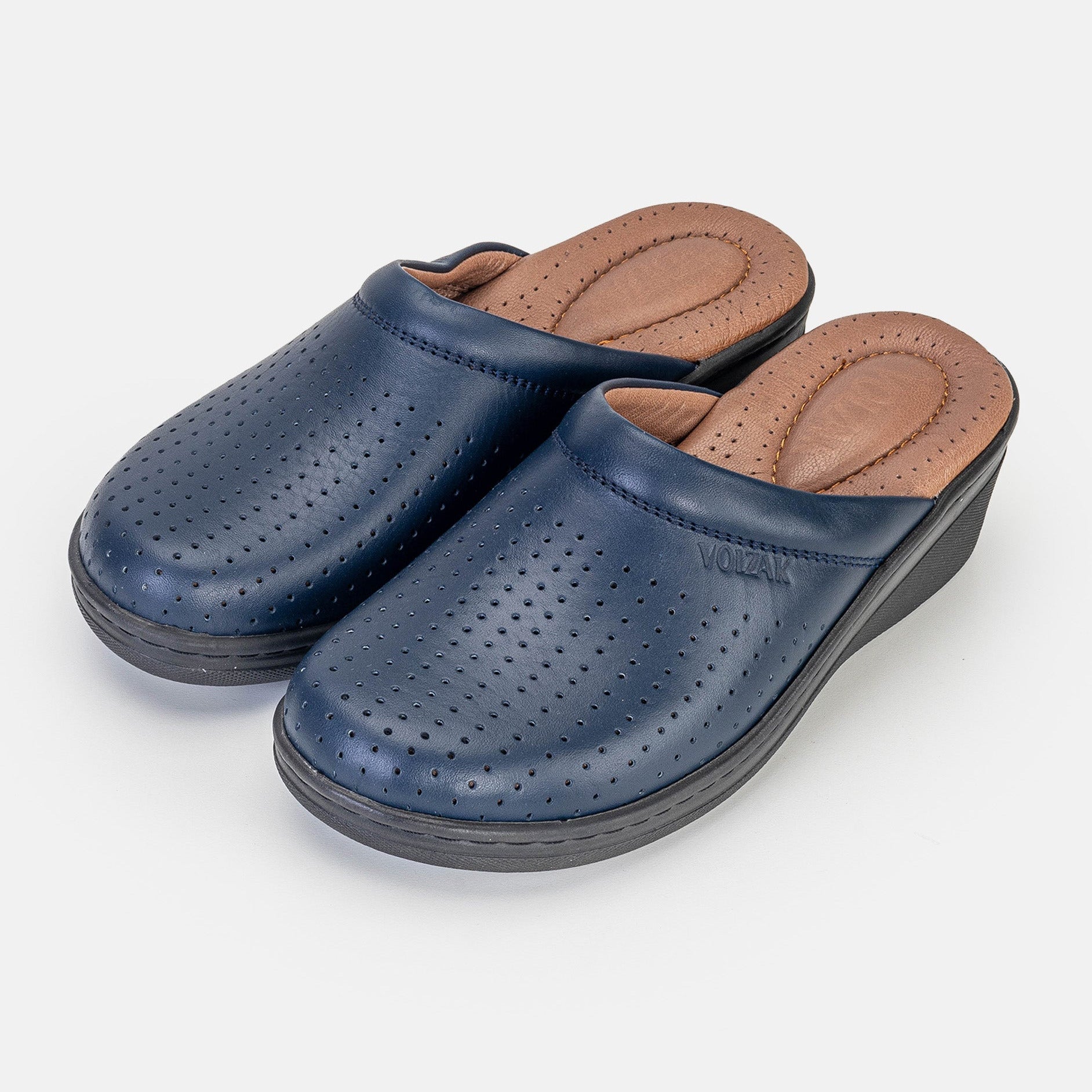 Volzak 381 Sabot médical femme Bleu