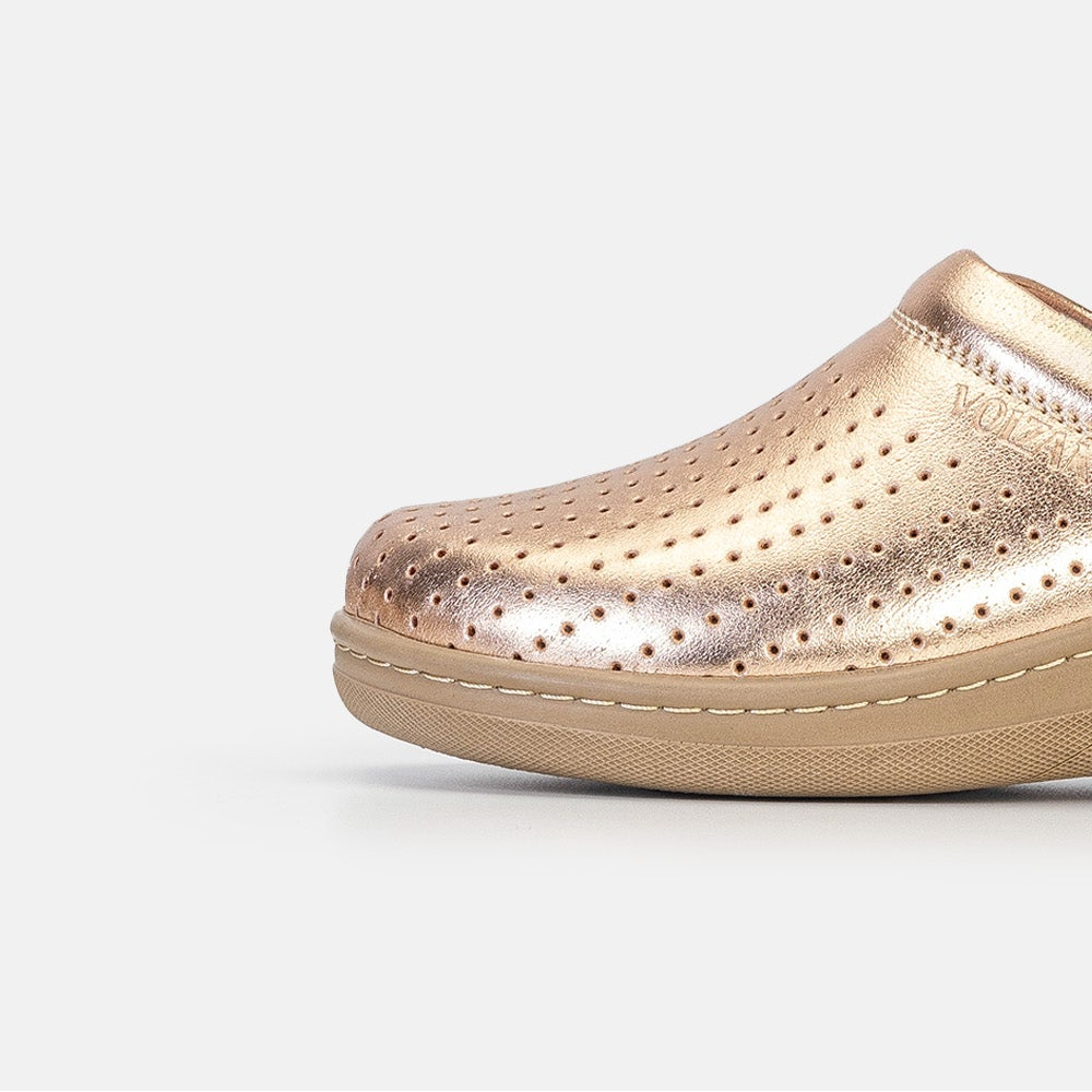 Volzak 381 Sabot médical femme Bronze