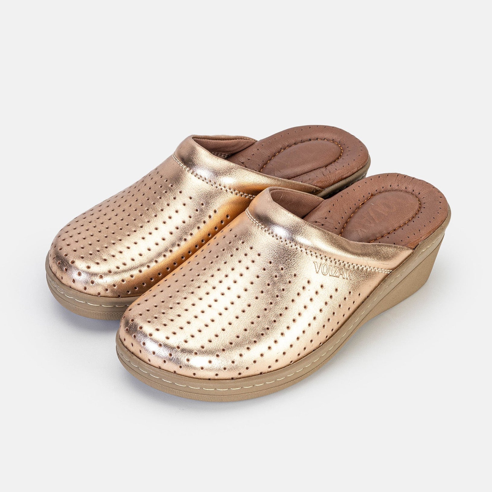 Volzak 381 Sabot médical femme Bronze