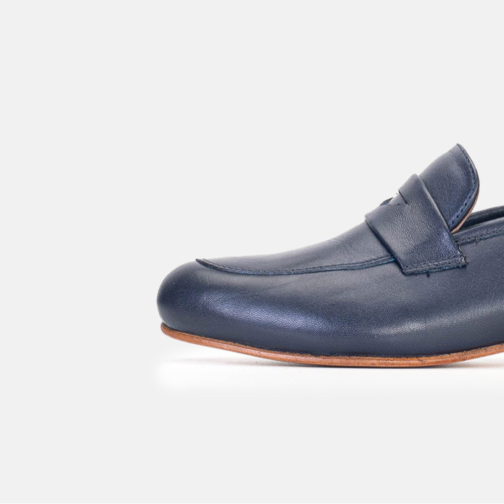 Volzak 3037 Chaussure en cuir Bleu