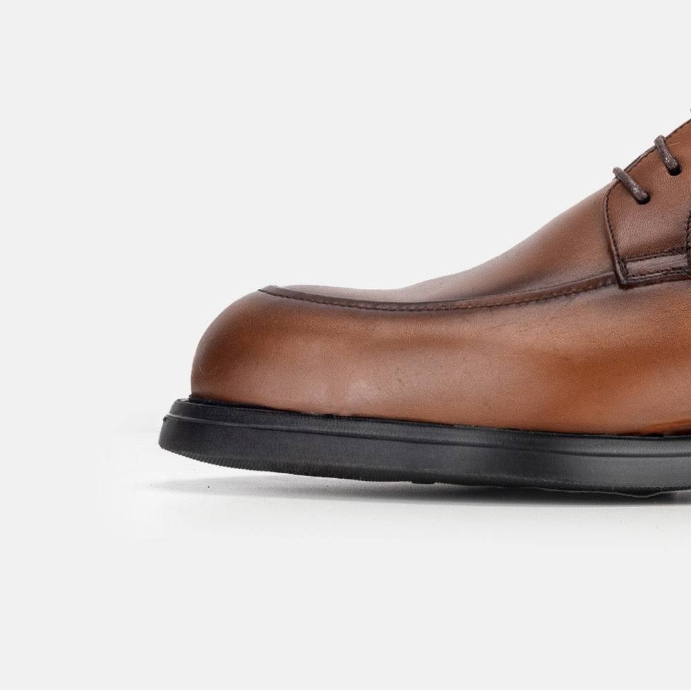 Volzak 5317 chaussure en cuir Marron Vintage