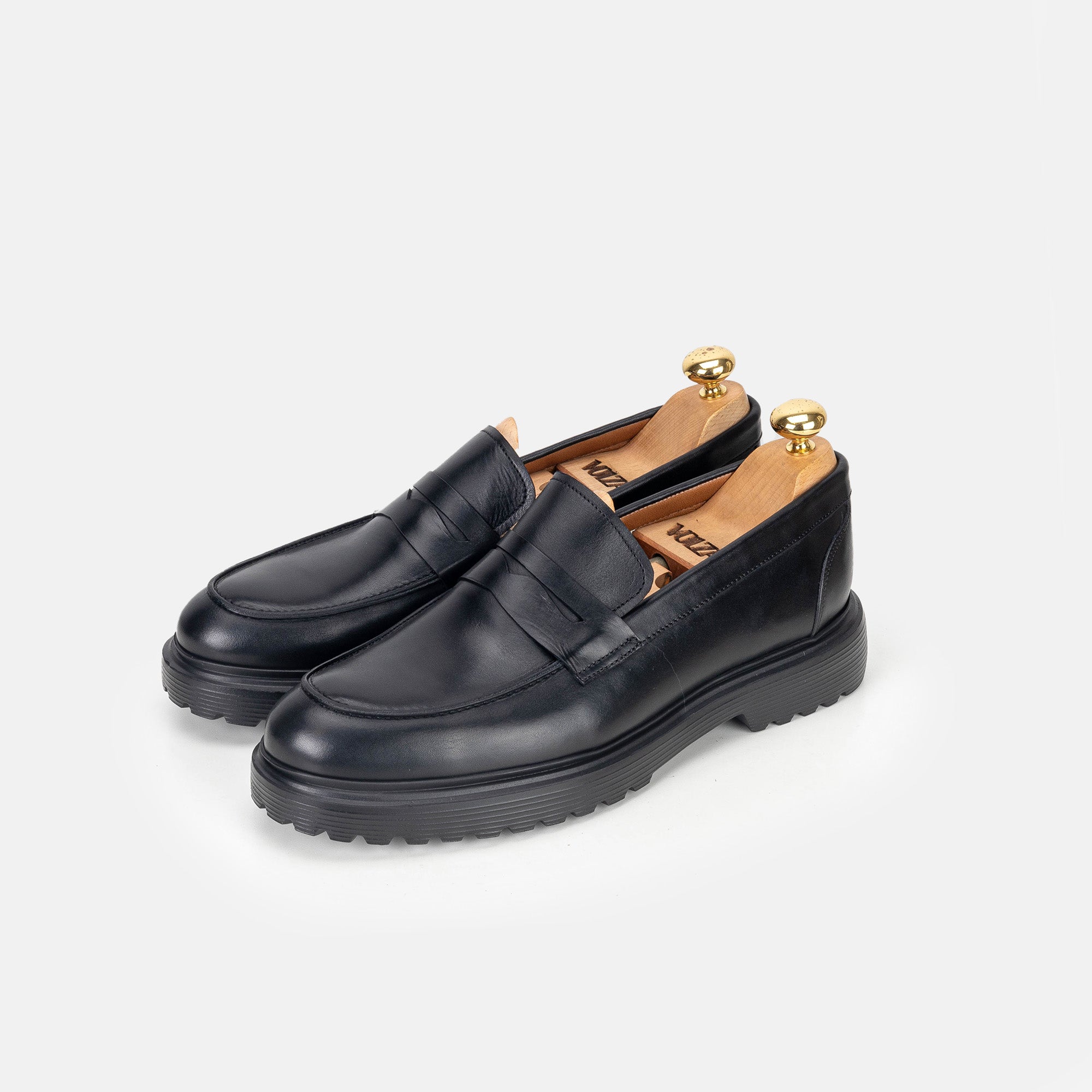 "5308 chaussure en cuir Noir