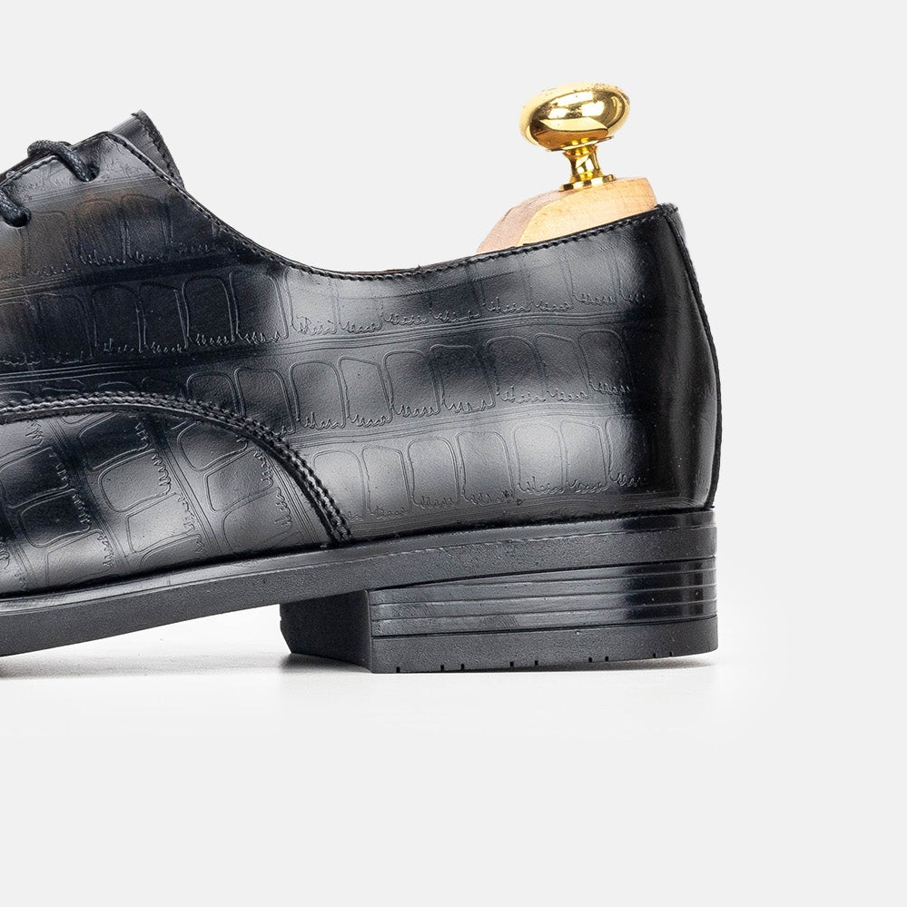 Volzak 5323 chaussure en cuir Noir