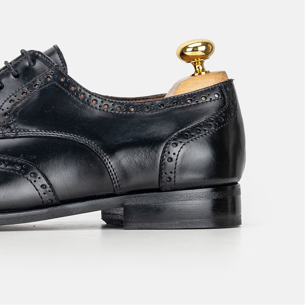 Volzak 5331 chaussure en cuir Démasquable Noir