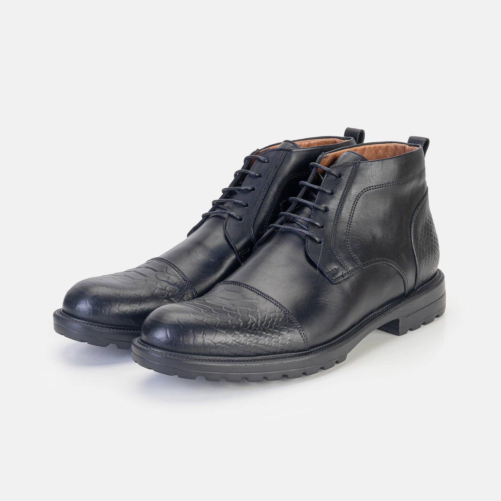 Volzak 5304 Bottine en cuir Noir