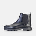Volzak 0604 Black Leather Ankle Boot