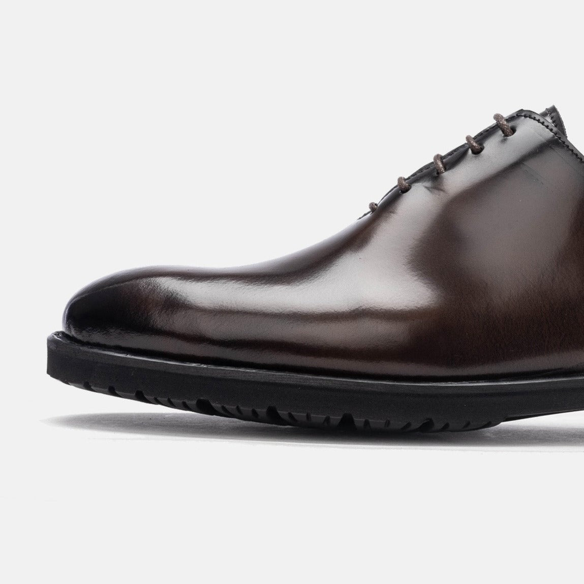 '''5161 chaussure cuir démasquable marron