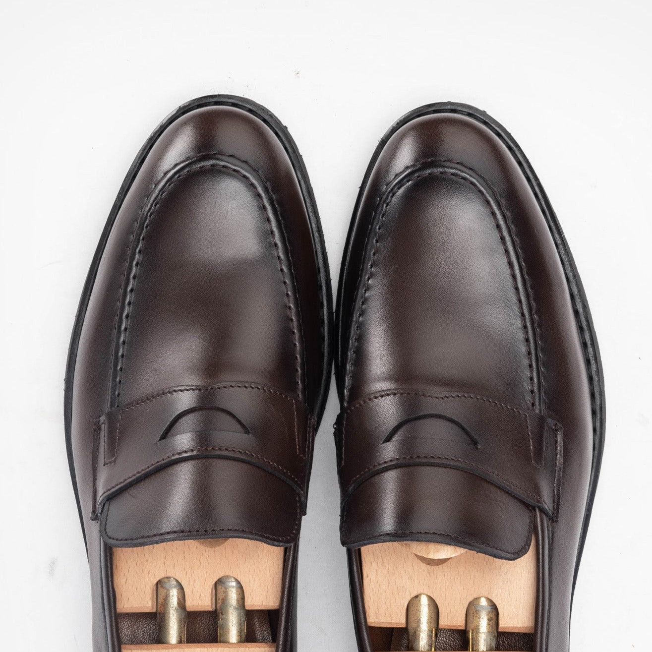 '''5158 chaussure cuir marron