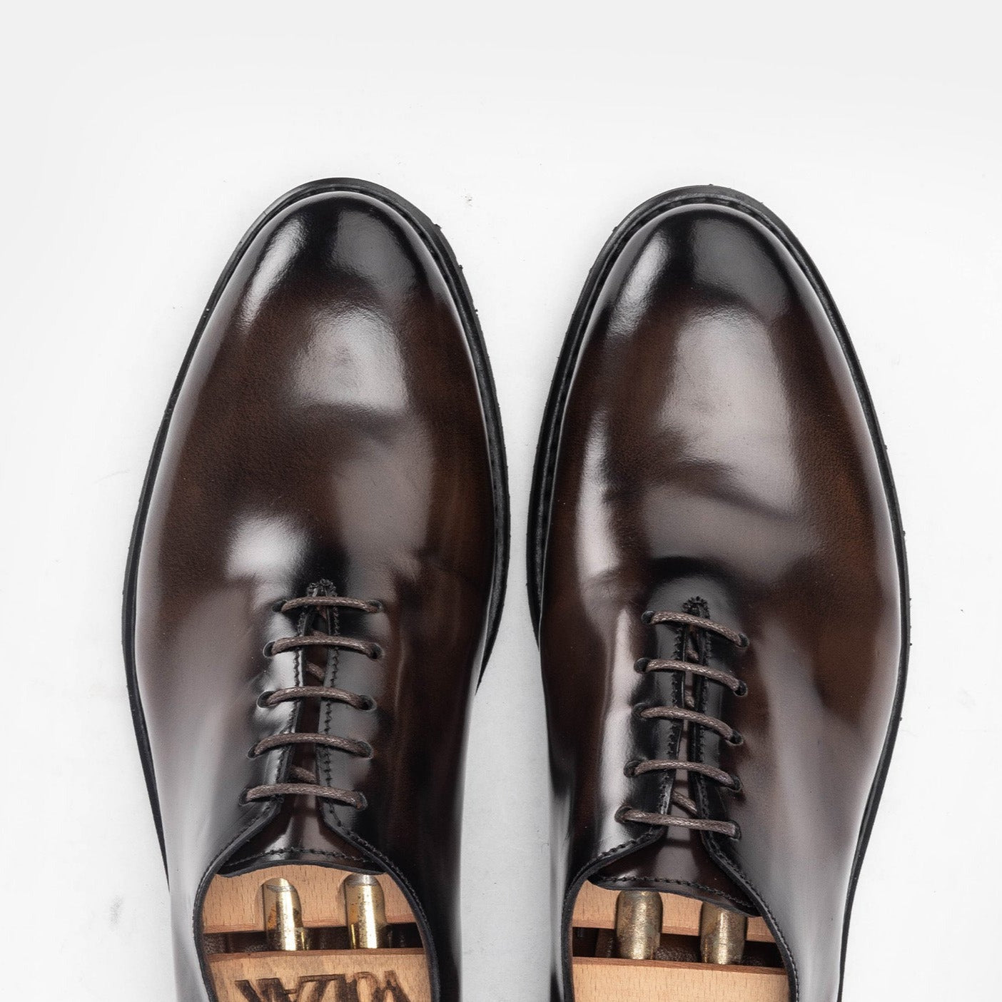 '''5161 chaussure cuir démasquable marron