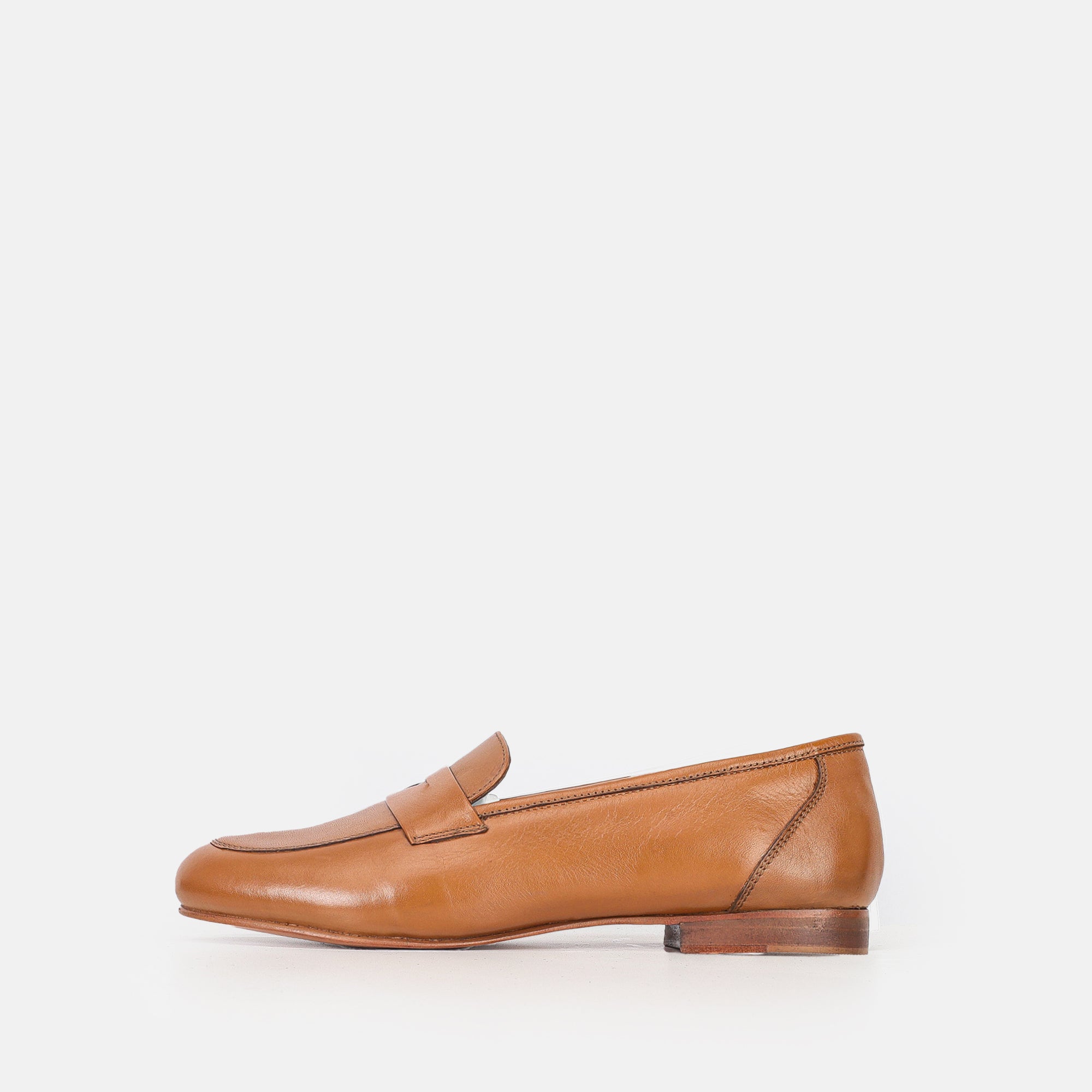 '''3037 Chaussure en cuir Camel