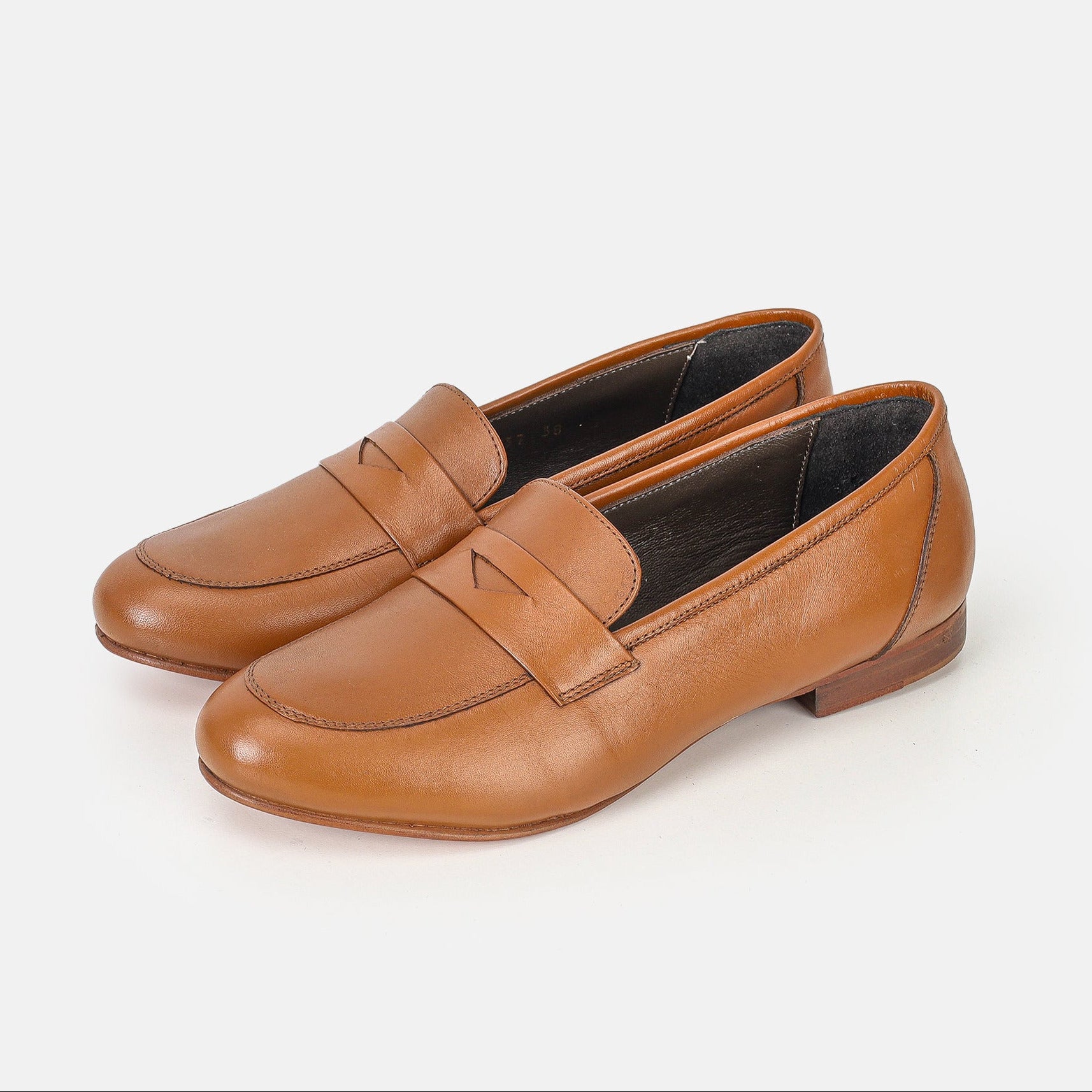 Volzak 3037 Chaussure en cuir Camel