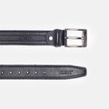 Volzak 003 Classic Leather Belt Black