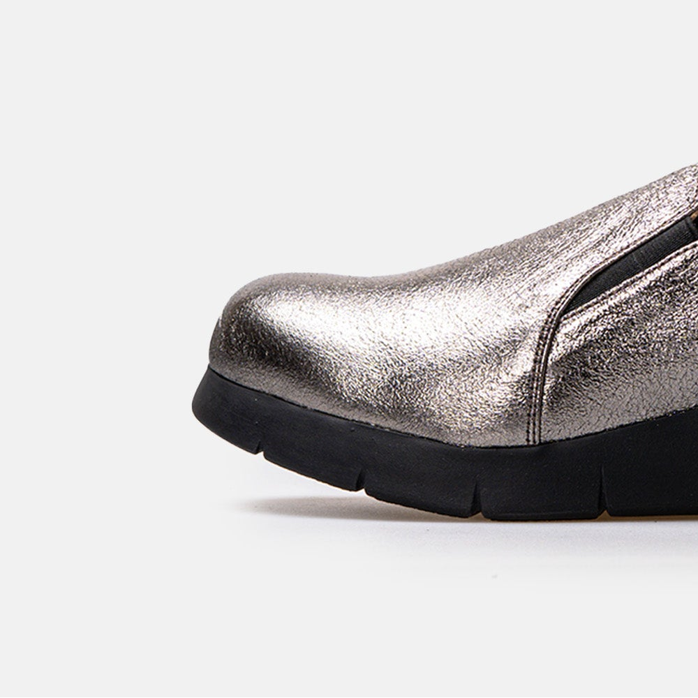 Volzak 06 Sabot en cuir Platinium