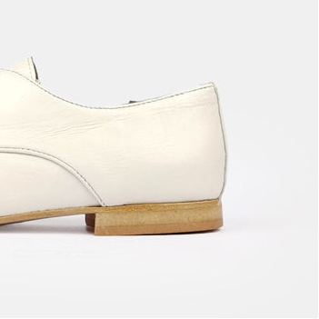 Volzak 125 Chaussure en cuir Blanc