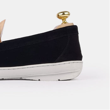 Volzak 03 Black Suede Moccasin