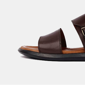 5134 Brown leather sandal