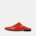 Volzak 06 Mule en cuir Rose Indian