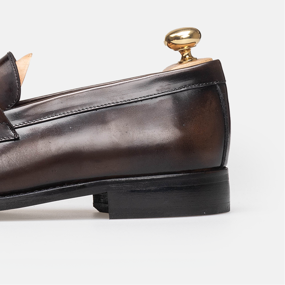 Volzak 5350 Leather Shoe Unmaskable Vintage Brown