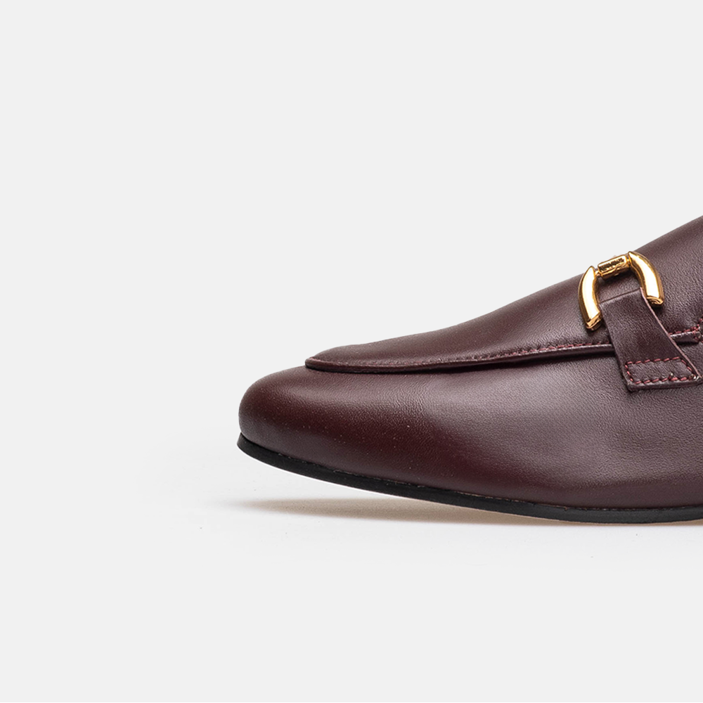 Volzak 3040 Bordeaux Leather Mule