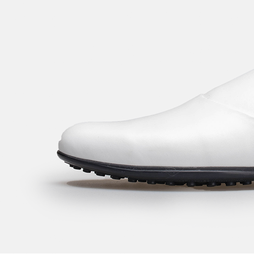 Volzak 5402 Mule en cuir Blanc