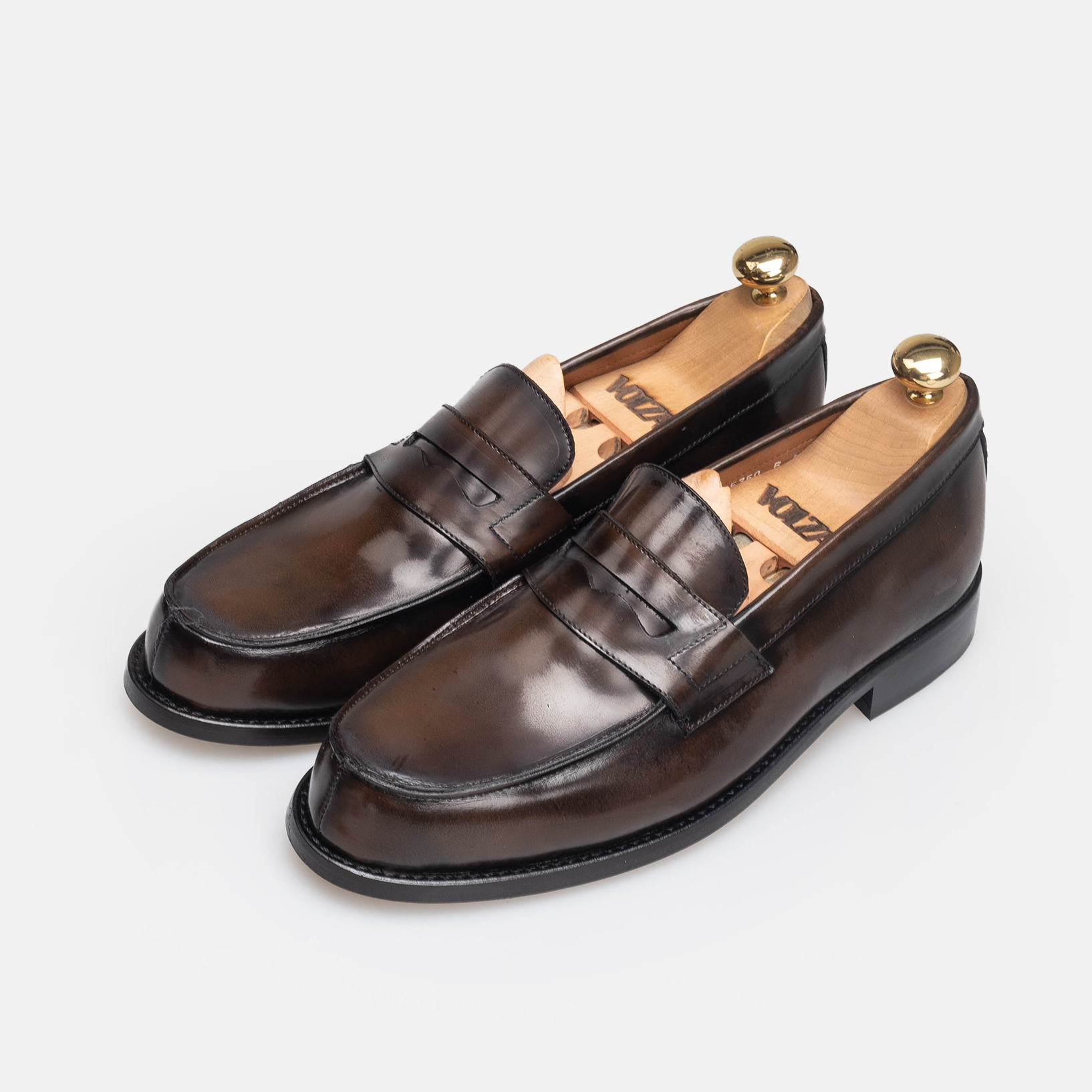 Volzak 5350 Leather Shoe Unmaskable Vintage Brown