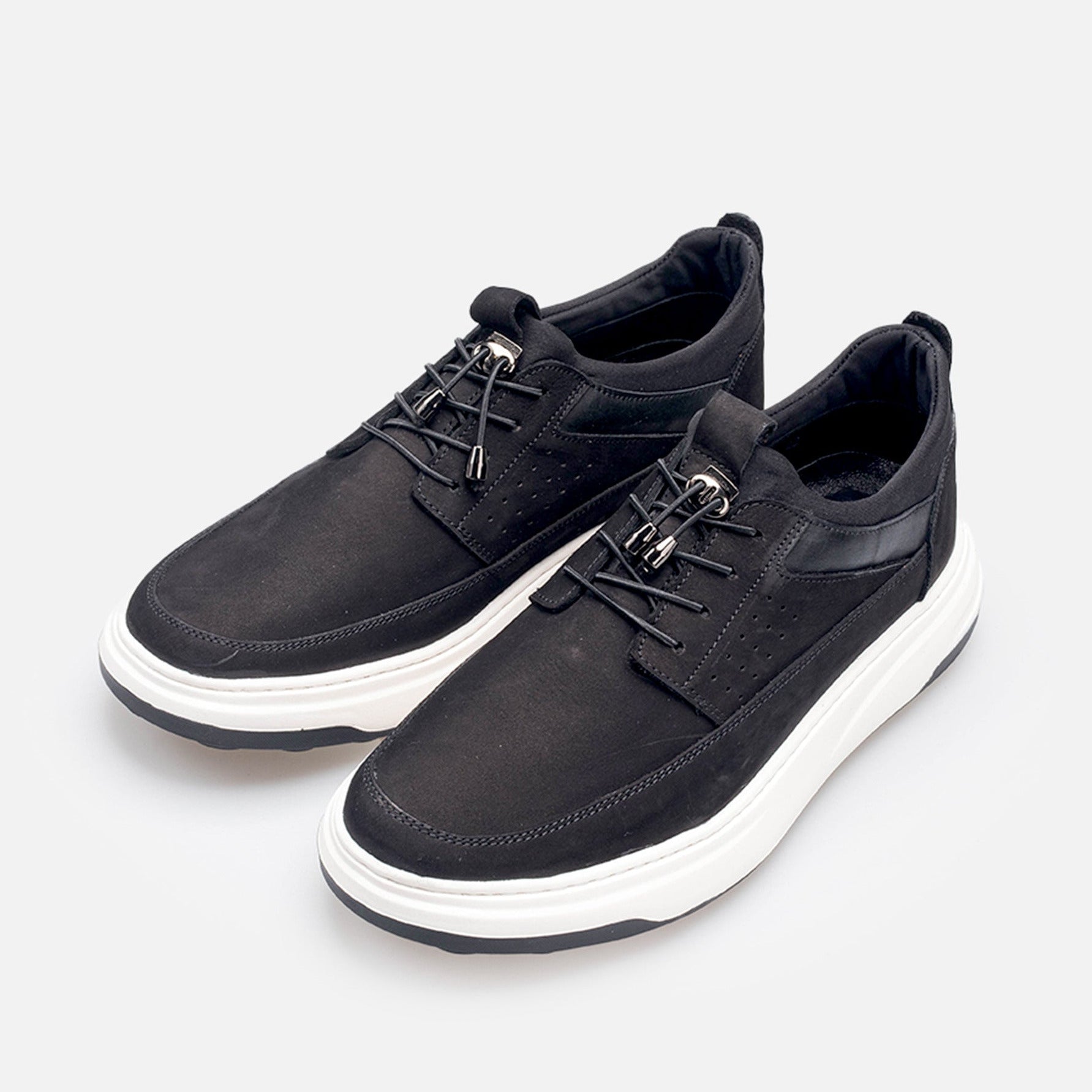 Volzak 317 basket en nubuck Noir