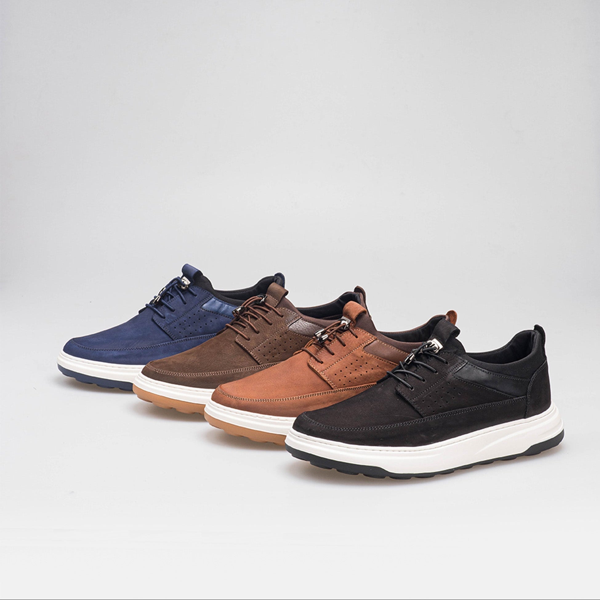 Volzak 317 basket en nubuck Camel