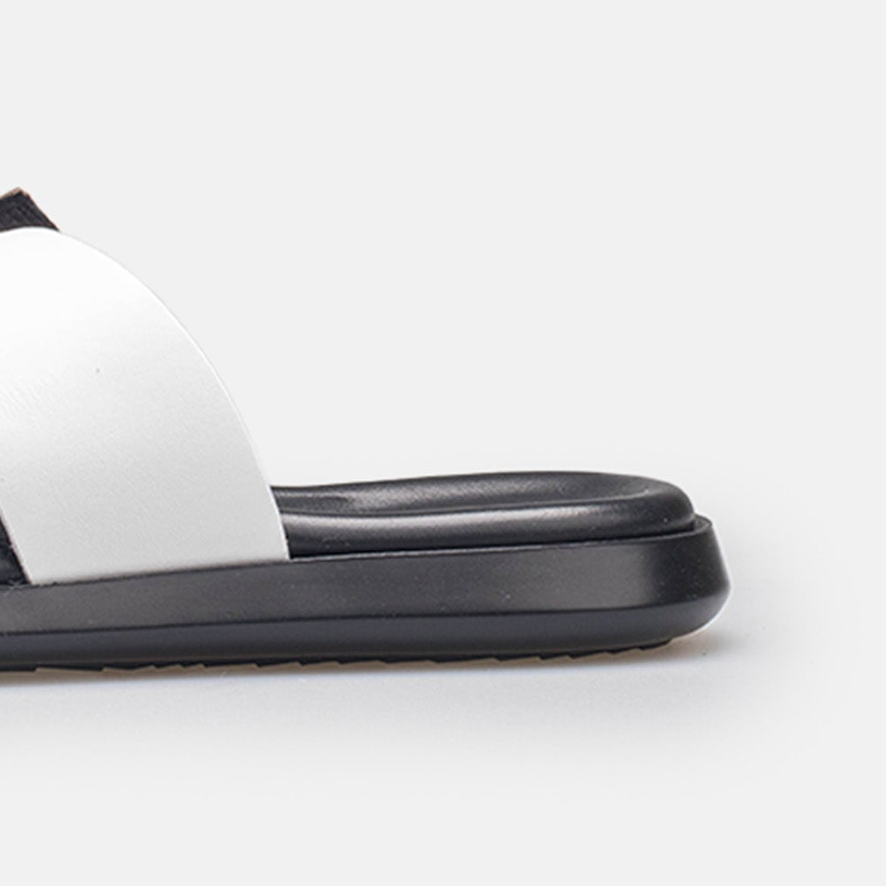 صندل فولزاك 5405 جلدي أبيض 