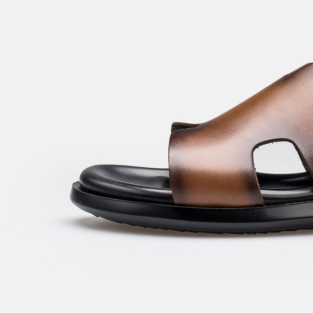 Volzak 5405 Vintage Brown Leather Sandal