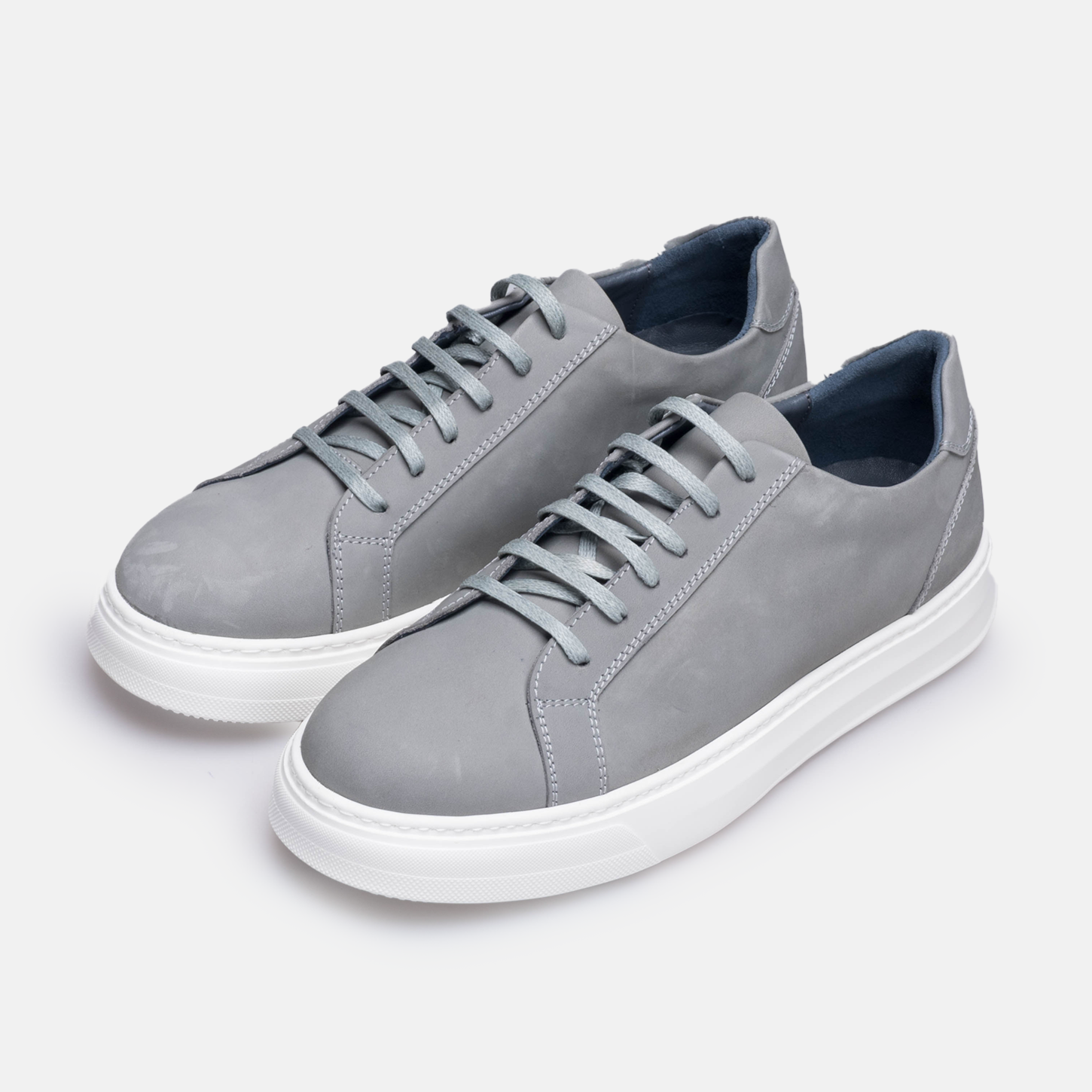 Volzak 6041 Basket en nubuck Gris