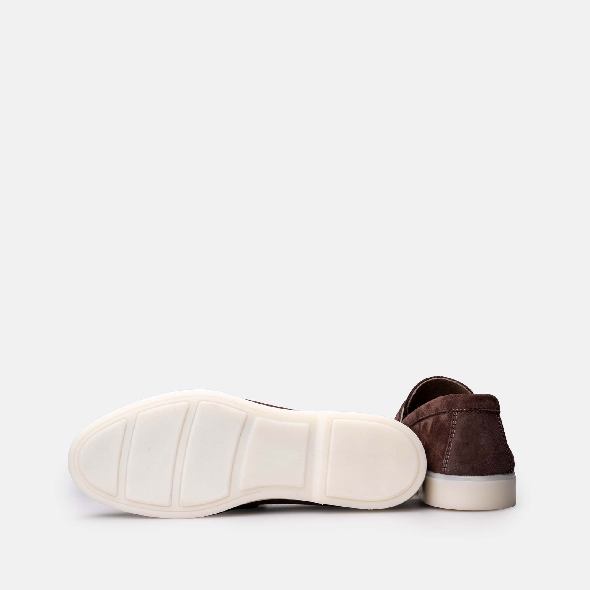 Volzak 279 Mocassin en daim Marron