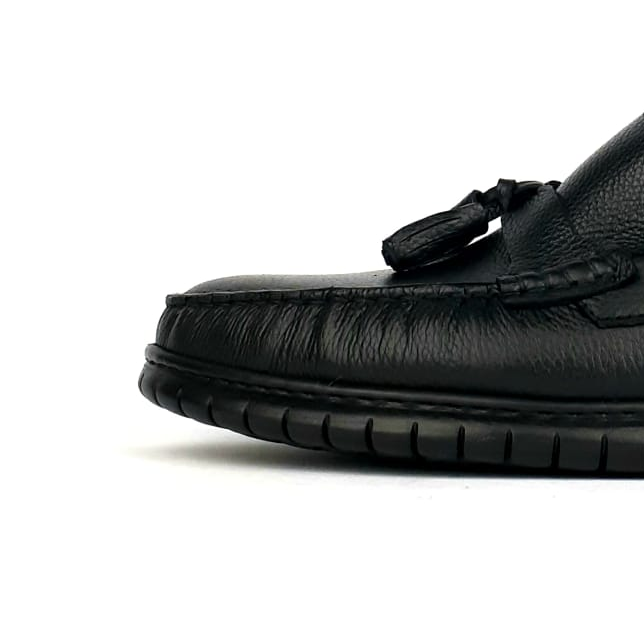 Volzak 107 Mocassin en cuir Noir