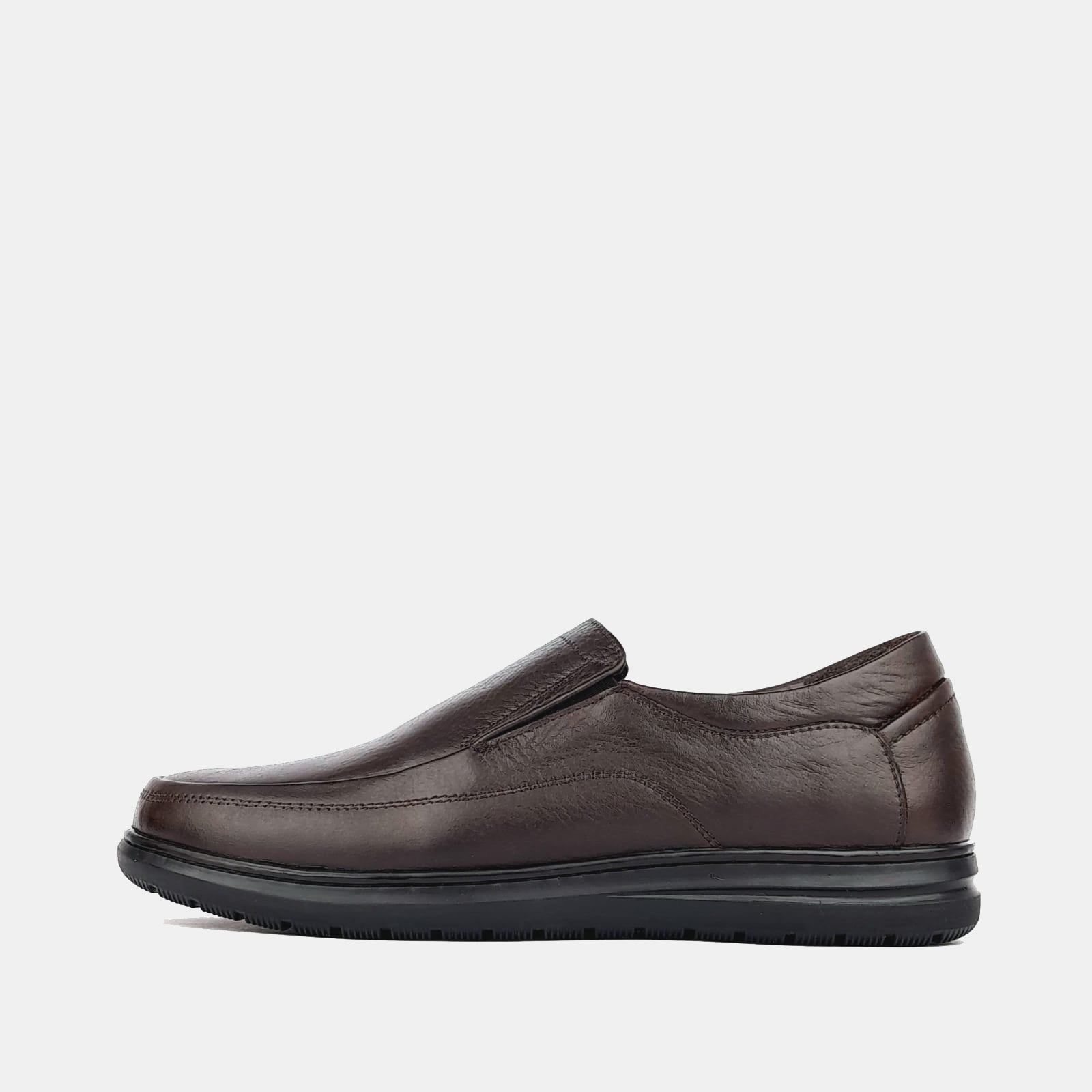 2041 S Chaussure en cuir marron