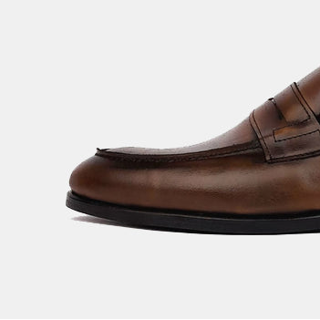 Volzak 5205 Vintage Brown Leather Shoe