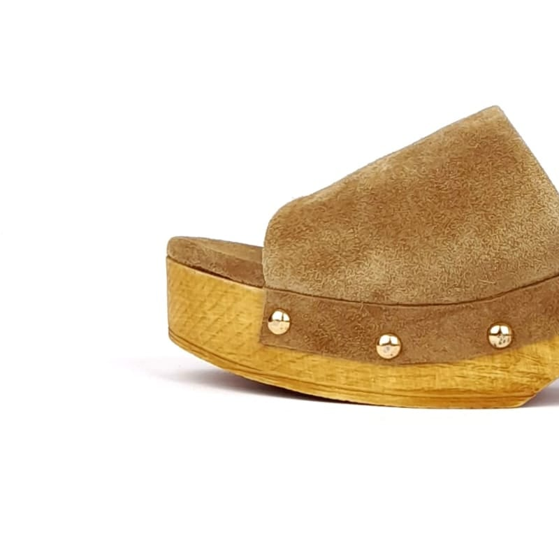Volzak 50 Sandale en daim Camel