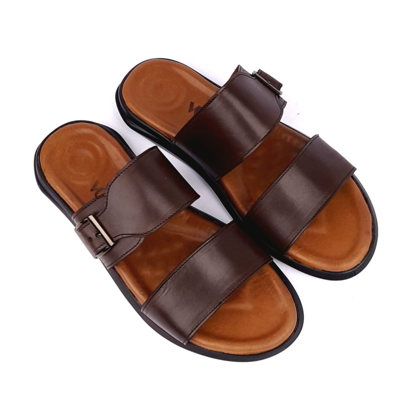 5134 Brown leather sandal