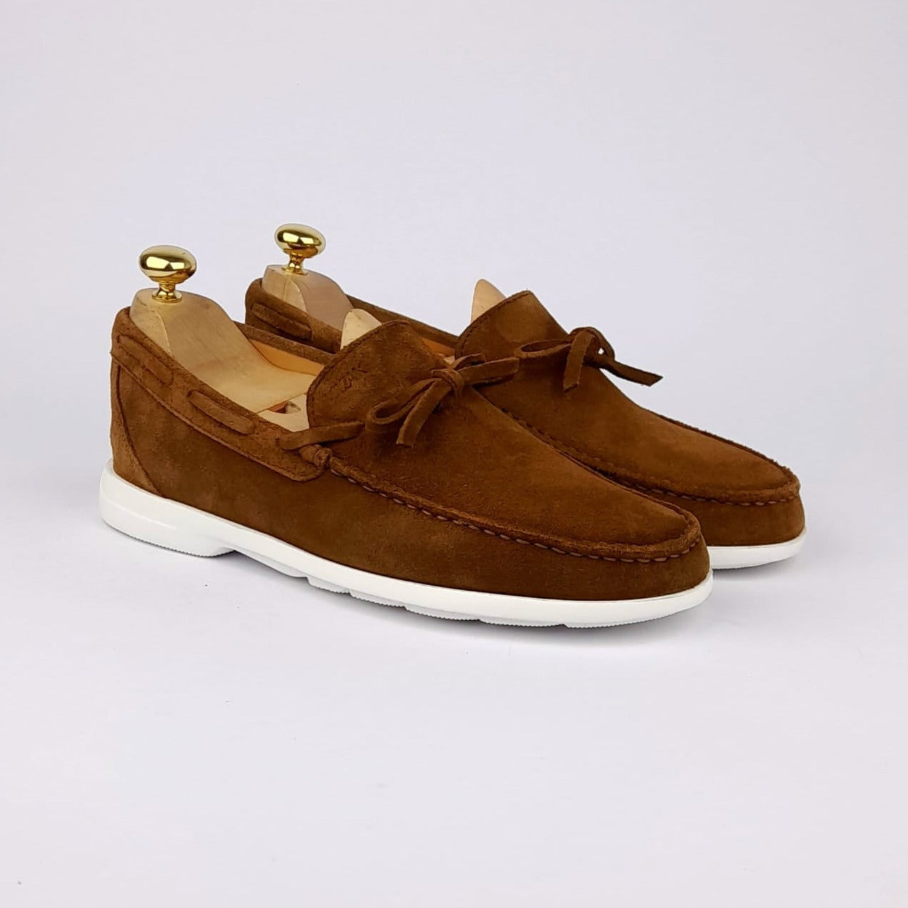 Volzak 05 Mocassin en daim Camel