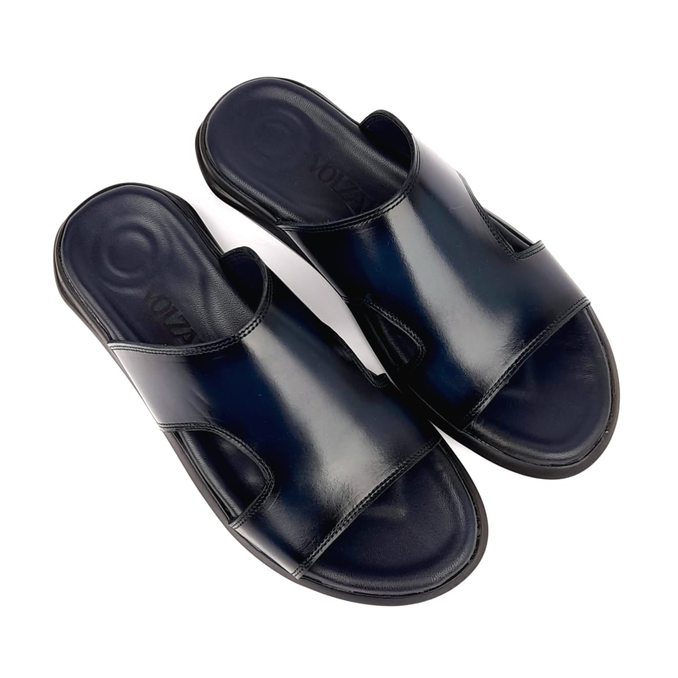 Volzak 5133 Sandale en cuir bleu