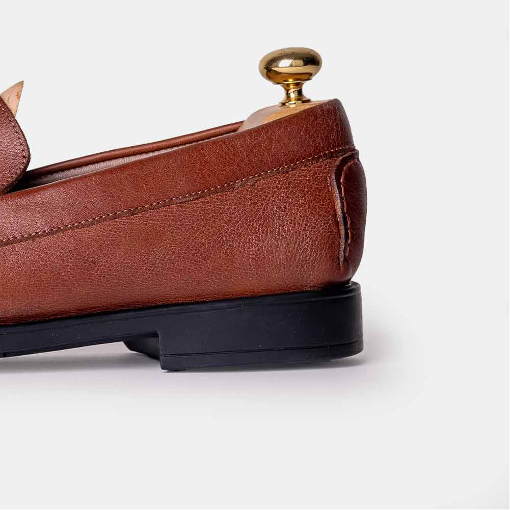 Volzak 110 Mocassin en cuir Camel