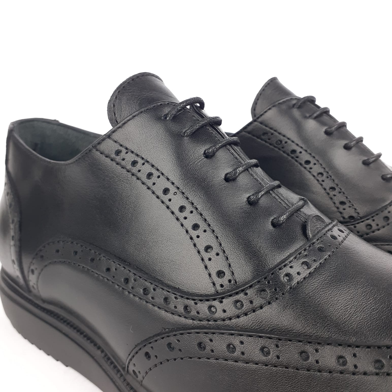 5024 Chaussure en cuir Noir