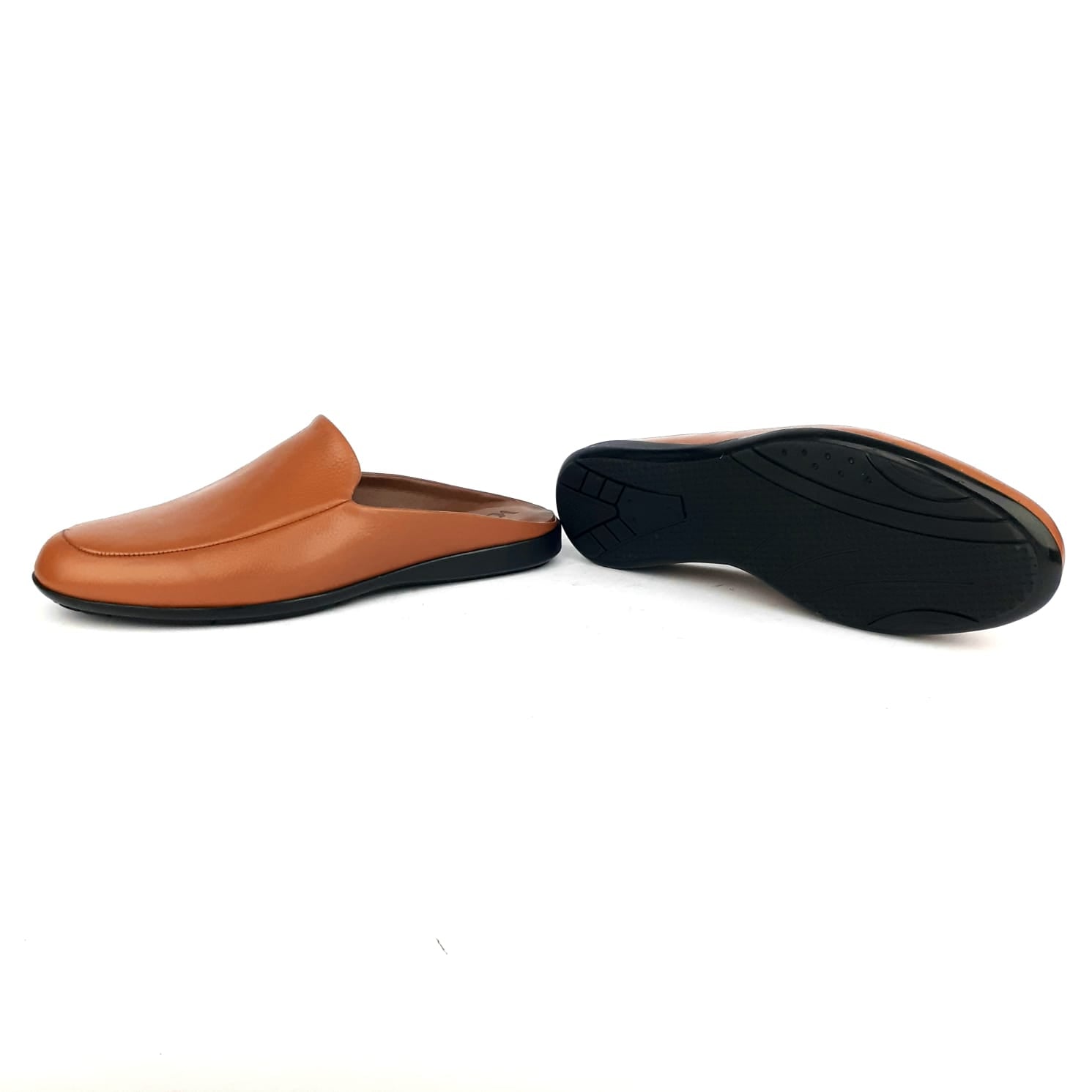 5083 Cashew Leather Mule