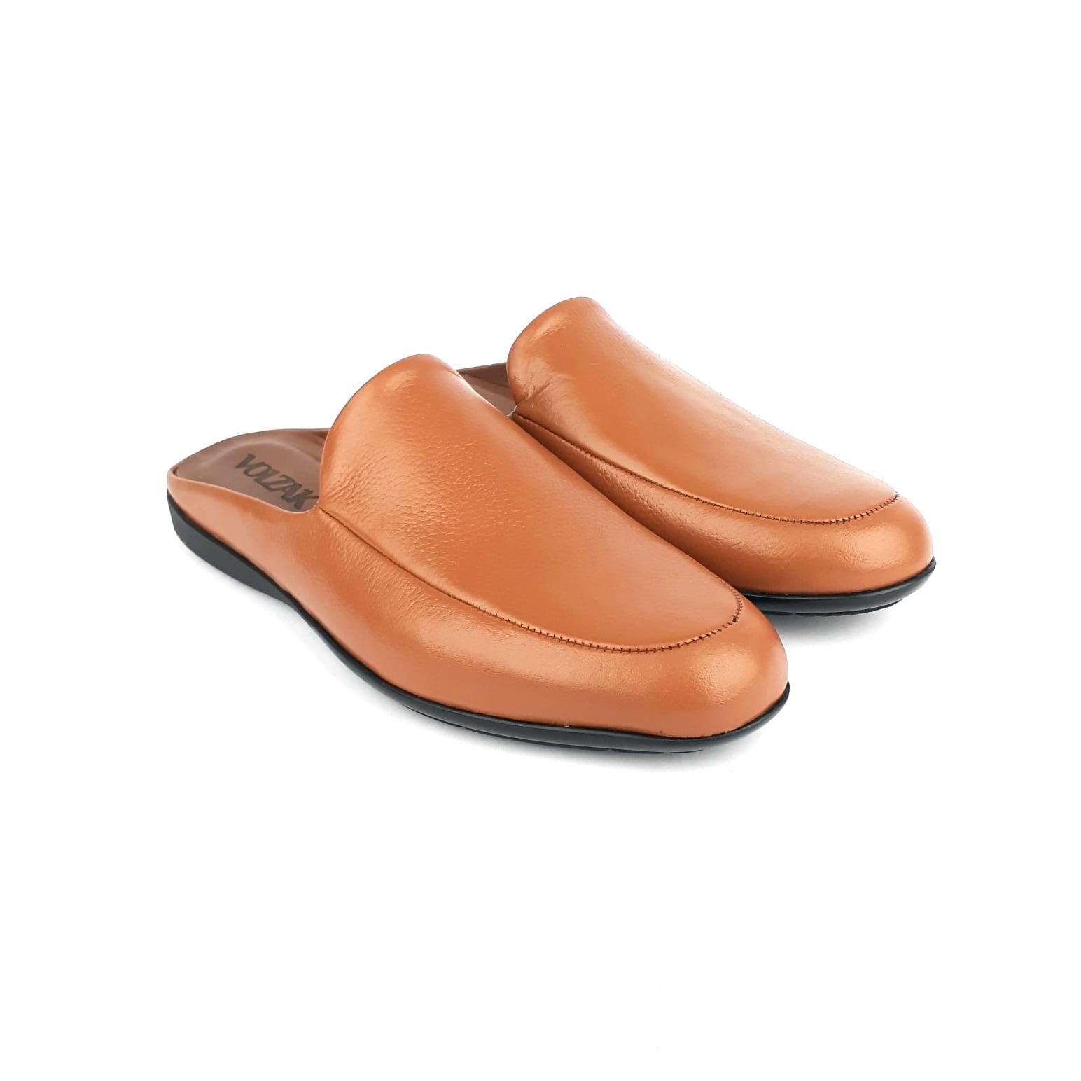 5083 Cashew Leather Mule