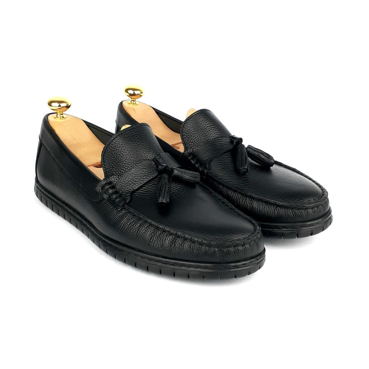 Volzak 107 Mocassin en cuir Noir