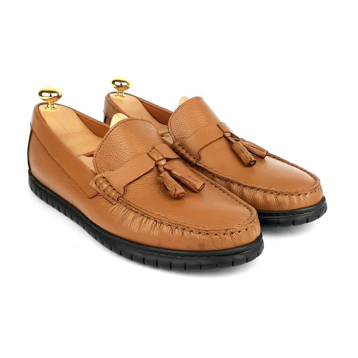 Volzak 107 Mocassin en cuir Cajou