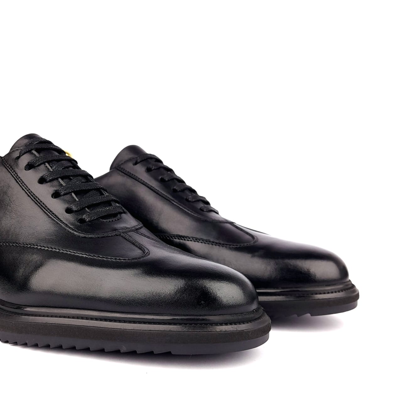 426 Chaussure en cuir noir